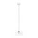 Compulocks 150W Floor Stand with Swift Panel - White, Back View