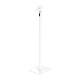 Compulocks 150W Floor Stand with Swift Panel - White, Left Angle View