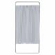 OmniMed 153900_WH King Economy Privacy Screen with U-Hinge and White Vinyl Panel - 1 Section