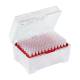 Globe Scientific 154005RS Diamond™ PosiStop™ Graduated Pipette Tip, Sterile, Racked Tips - 20 uL