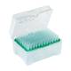 Globe Scientific 154020R Diamond™ PosiStop™ Graduated Pipette Tip, Non-Sterile, Racked Tips - 200 uL