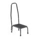 CanDo® 16-1710 Foot Stool with Hand Rail, Right Angle View