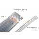 5mL Plastic Serological Pipettes - 342mm - Blue Striped Color Coded