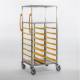 Belintra 1800600097 Sterisystem® Open Stericart with Dual Column - with Shelf