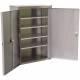 Large Double Door, Double Lock Narcotic Cabinet - 24" H x 16" W x 8" D