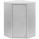 Corner Narcotic Cabinet, Single Door, Double Lock - 24" H x 22.8" W x 15.6" D