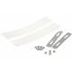 Refrigerator Lock Box with Key Lock - Clear Acrylic - 4.25" H x 12" W x 6" D