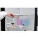 X-Large Clear Acrylic Refrigerator Lock Box with Key Lock