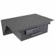 Omni Shelf Model 183030 shown with OPTIONAL Omni Medium Aluminum Refrigerator Lock Box with E-Lock Model 183026