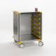 Belintra 1903100039 Sterisystem® Closed Case Stericart with Single Column, Low - Doors Open
