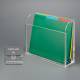 Poltex 1CHART-W Wall-Mounted Medical Chart Holder, 1 Pocket - Showing Keyhole Slots (Folders are Not Included)