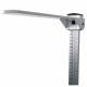 Health o Meter 201HR Wall-Mounted Telescopic Metal Height Rod - Close Up