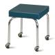 Clinton 2111 Physical Therapy Scooter Stool - Slate Blue