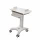 Health o Meter 2210CART-AC Mobile Acute Care Cart for 2210 Series Neonatal/Pediatric Scales - Tilted Right