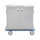 Blickman Stainless Steel Multi-Purpose Case Cart Model CCC2E-19 - Double Solid Doors & Extension Shelves