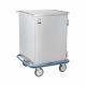 Blickman Stainless Steel Mini Case Cart Model CCC3-19 - Single Solid Door