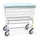 R&B Wire 232G Antimicrobial Cover Cap for F Wire Basket - Green (Laundry Cart is Sold Separately)