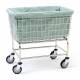 R&B Wire 242G Antimicrobial Liner for F Wire Basket - Green (Laundry Cart is Sold Separately)