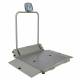 2610 Series Health o Meter Digital Wheelchair Dual Ramp Scale with Large Platform - Left Ramp