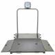 2610 Series Health o Meter Digital Wheelchair Dual Ramp Scale with Large Platform