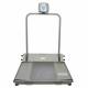 2610 Series Health o Meter Digital Wheelchair Dual Ramp Scale with Large Platform - Ramps Closed