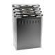 OmniMed 263000 Acrylic 4-Slot Chart Holder Storage Rack - Side View (The Charts are Not Included)