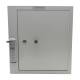 Omnimed 291665 OmniGuard Narcotic Cabinet with E-Lock, 15" H x 14" W x 6" D - Without Audit Lock, Light Grey, Front View