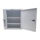 Omnimed 291665 OmniGuard Narcotic Cabinet with E-Lock, 15" H x 14" W x 6" D - Without Audit Lock, Light Grey, Opened