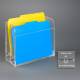 Poltex 2CHART-W Wall-Mounted Medical Chart Holder, 2 Pocket - Showing Keyhole Slots (Folders are Not Included)