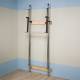 Clinton 03-3307 Wall Mounted Folding Parallel Bars - Stored