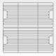 Belintra 3000300004 Perfo-Safe® Doris ISO Wire Shelf for Stericart - 24" L x 16" W (Please Note: This Image is a Sketch/Illustration and not the Actual Product)