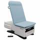 Model 3002 FusionONE Power Hi-Lo Manual Back Exam Chair with Foot Control & Stirrups - Blue Skies