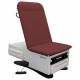 Model 3002 FusionONE Power Hi-Lo Manual Back Exam Chair with Foot Control & Stirrups - Fine Wine