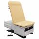 Model 3002 FusionONE Power Hi-Lo Manual Back Exam Chair with Foot Control & Stirrups - Lemon Meringue