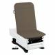 Model 3003-500-300CT FusionONE ProGlide Power Hi-Lo Manual Backrest Exam Table with WheelBase System, Foot Control, Stirrups, Drawer Warmer, Pelvic Tilt & Electrical Receptacle - Chocolate Truffle