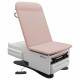 Model 3003 FusionONE Power Hi-Lo Manual Back Exam Chair with Foot Control, Stirrups, Drain Pan, Drawer Warmer, Pelvic Tilt & Receptacle - Cherry Blossom