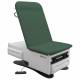 Model 3003 FusionONE Power Hi-Lo Manual Back Exam Chair with Foot Control, Stirrups, Drain Pan, Drawer Warmer, Pelvic Tilt & Receptacle - Deep Forest