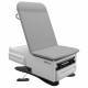 Model 3003 FusionONE Power Hi-Lo Manual Back Exam Chair with Foot Control, Stirrups, Drain Pan, Drawer Warmer, Pelvic Tilt & Receptacle - Morning Fog