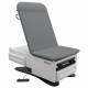 Model 3003 FusionONE Power Hi-Lo Manual Back Exam Chair with Foot Control, Stirrups, Drain Pan, Drawer Warmer, Pelvic Tilt & Receptacle - True Graphite