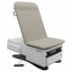 Model 3003 FusionONE Power Hi-Lo Manual Back Exam Chair with Foot Control, Stirrups, Drain Pan, Drawer Warmer, Pelvic Tilt & Receptacle - Warm Sand