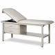 Clinton Model 3013 Alpha Series Treatment Table with Adjustable Backrest, Shelf & 2 Drawers