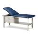 Clinton 3013-E Alpha Express Treatment Table with Adjustable Backrest and Drawers - Royal Blue (Paper Roll is Not Included)