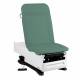 Model 3003-500-305ML FusionONE ProGlide Power Hi-Lo Manual Backrest Exam Table with Contoured Top, WheelBase System, Foot Control, Stirrups, Drawer Warmer, Pelvic Tilt & Electrical Receptacle - Mint Leaf