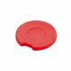Globe Scientific 3030-CIR Red Cap Insert for Diamond® Essentials™ Cryogenic Vials