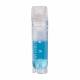 Globe Scientific GS-3034-2 RingSeal™ Cryogenic Vials, Internal Threads, Attached Screwcap with O-Ring Seal, Self-Standing Round Bottom, Sterile - 2mL
