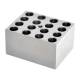 OHAUS 30400165 Single Module Block for HB Series Dry Block Heaters - 16 x 12/13 mm Test Tubes