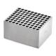 OHAUS 30400169 Single Module Block for HB Series Dry Block Heaters - 10 x 8 PCR Tube Strips (80 x 0.2 mL Tubes)