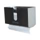 OmniMed 304025 Stainless Steel Wall Mounted Paper Towel Dispenser - Left Side View (The Paper Towel is Not Included)