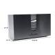 OmniMed 304025 Stainless Steel Wall Mounted Paper Towel Dispenser - with Dimensions (The Paper Towel is Not Included)