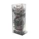 OmniMed 304030 Clear PETG Wall Mounted Safety Glasses Dispenser - Back View (The Safety Glasses are Not Included)